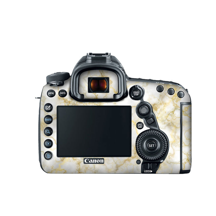 Gold Silver Vein Marble - Canon Camera Skins