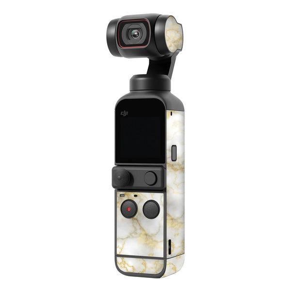 Gold Silver Vein Marble - Gimbal Skin