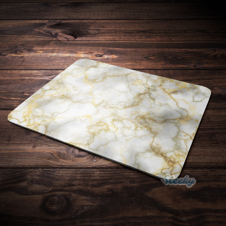 Gold Silver Vein Marble - Mousepad