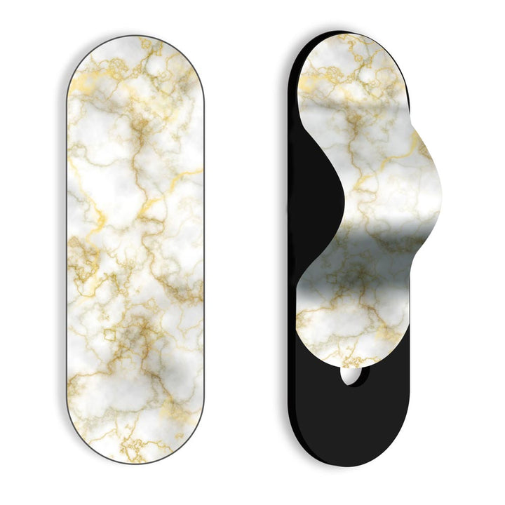 Gold Silver Vein Marble -  Slider Mobile Grip