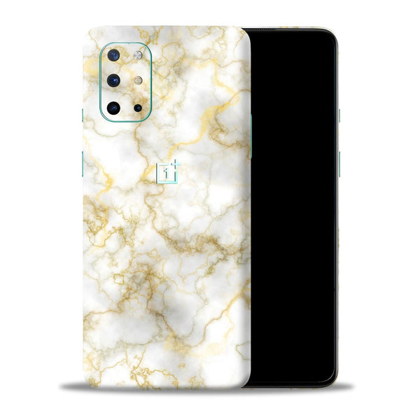 Gold Silver Vein Marble - Mobile Skin