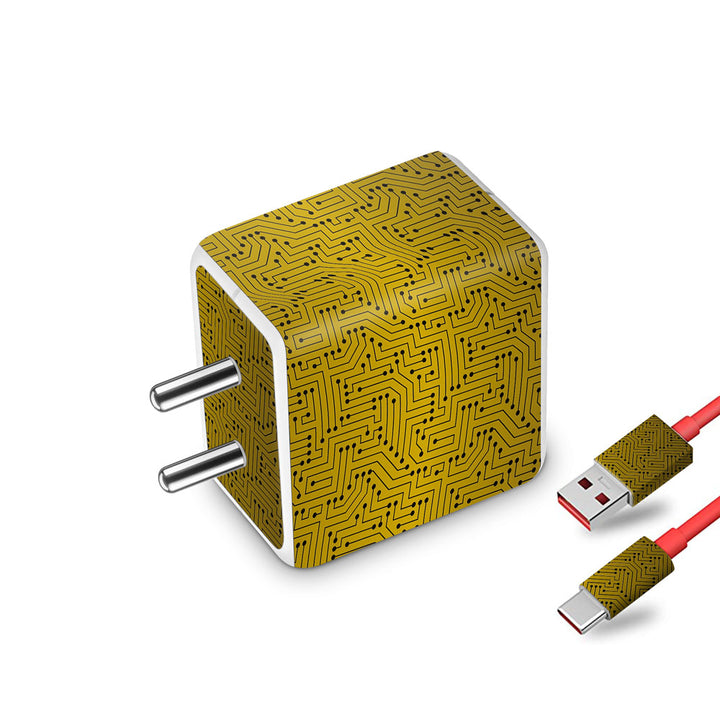 Golden Circuit - Oneplus Dash Charger Skin