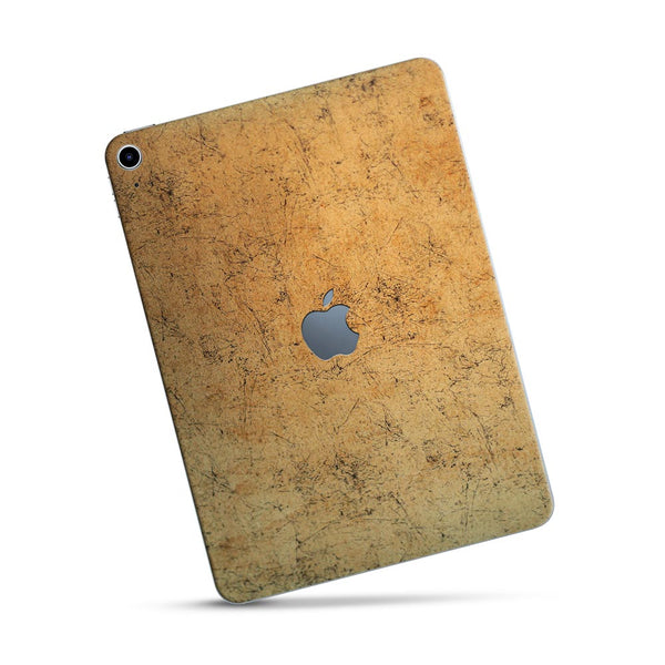 Golden Crack Textured -Apple Ipad Skin