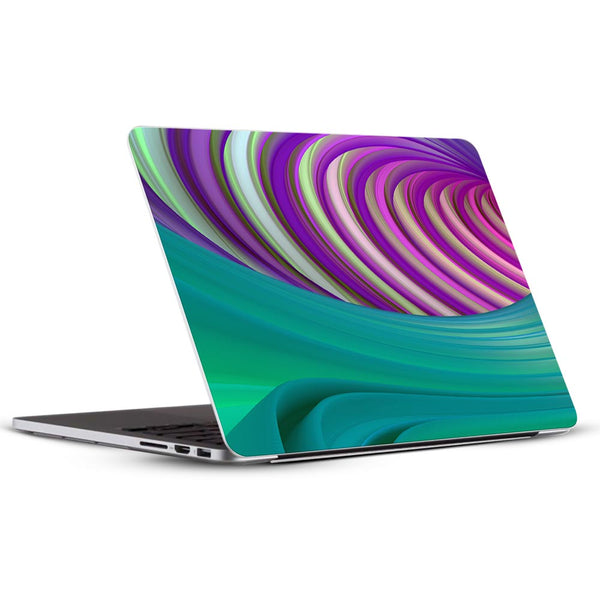 Green Abstract Marble - Laptop Skins