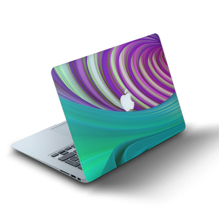 Green Abstract Marble - MacBook Skins