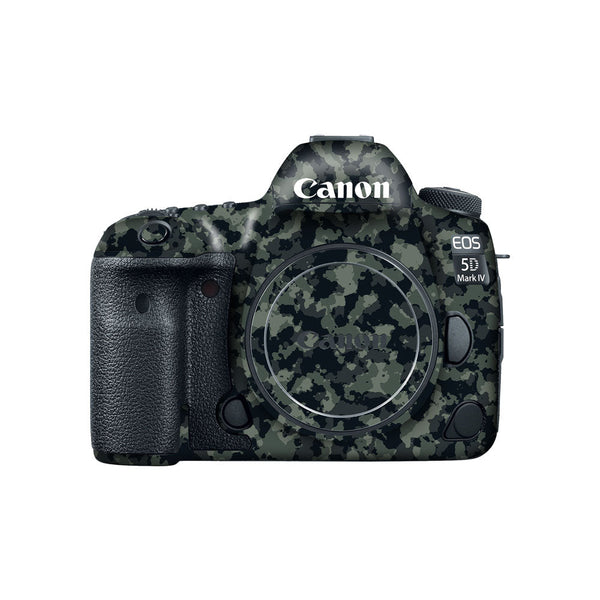 Grey Black Tran Camo -  Camera Skins