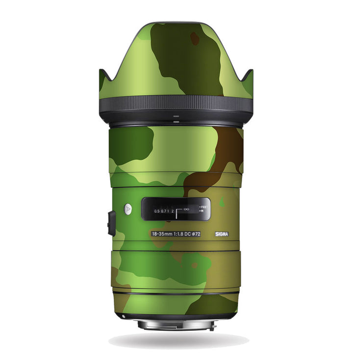 Green Seamless camo - Sigma Lens Skin