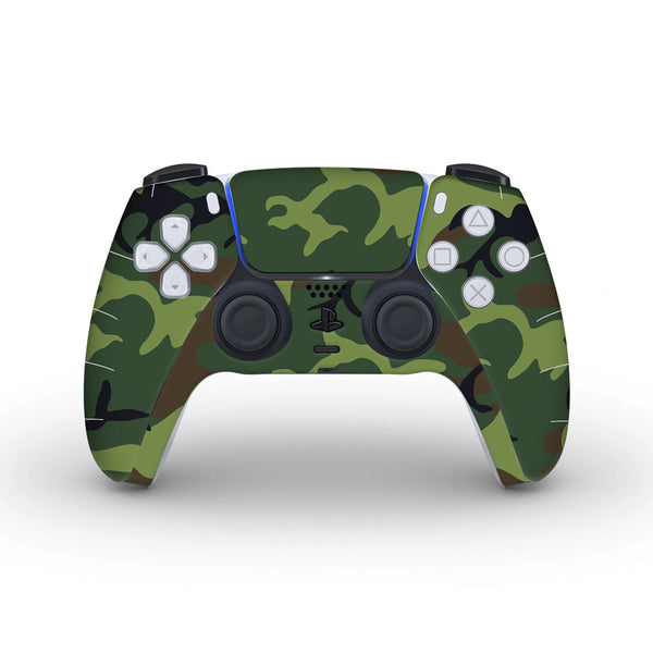 Green Soldier 02 - Skins for PS5 controller by Sleeky India