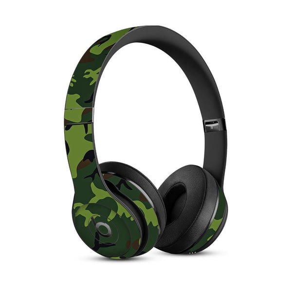 green soldier camo skin for Beats Studio 3 Headphone by sleeky india
