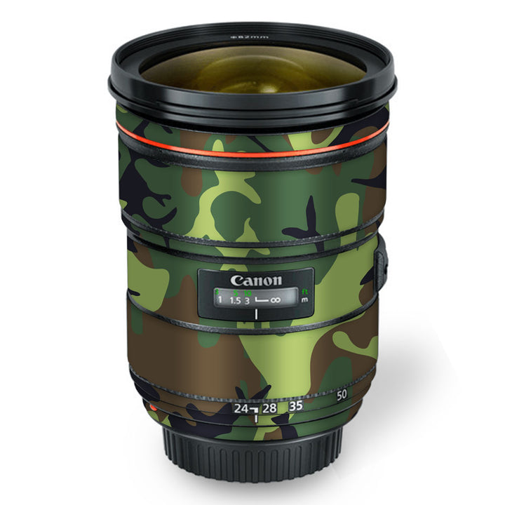 Green Soldier Camo - Canon Lens Skin