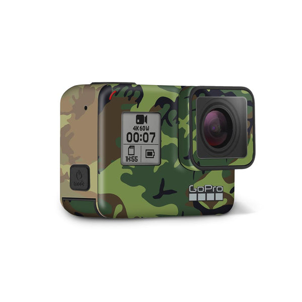green Soldier camo skin for GoPro hero by sleeky india 