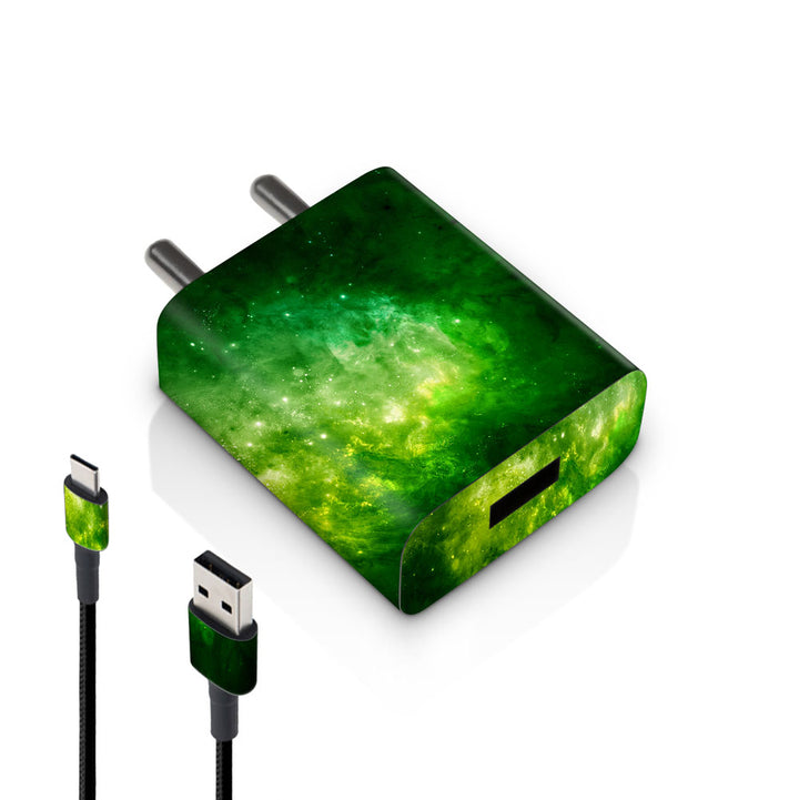 Green Space Nebula - MI 10W & 18W Charger Skin