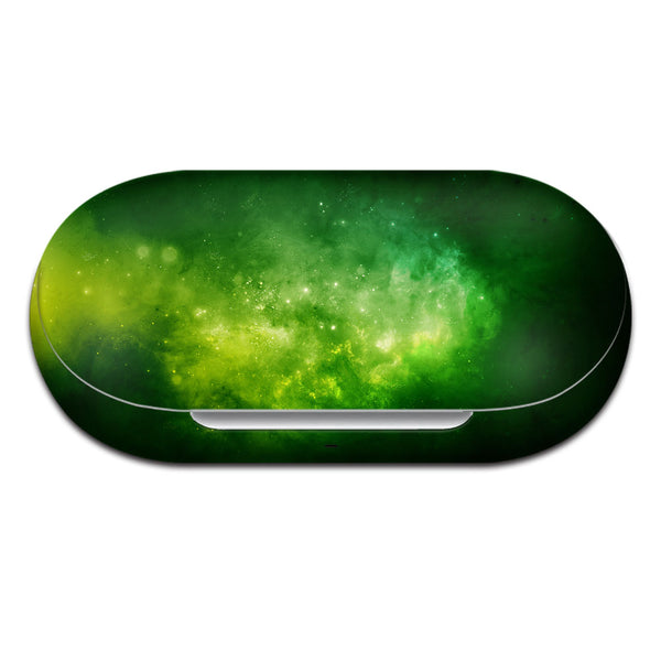 Green Space Nebula - Oneplus Buds Z2 Skin