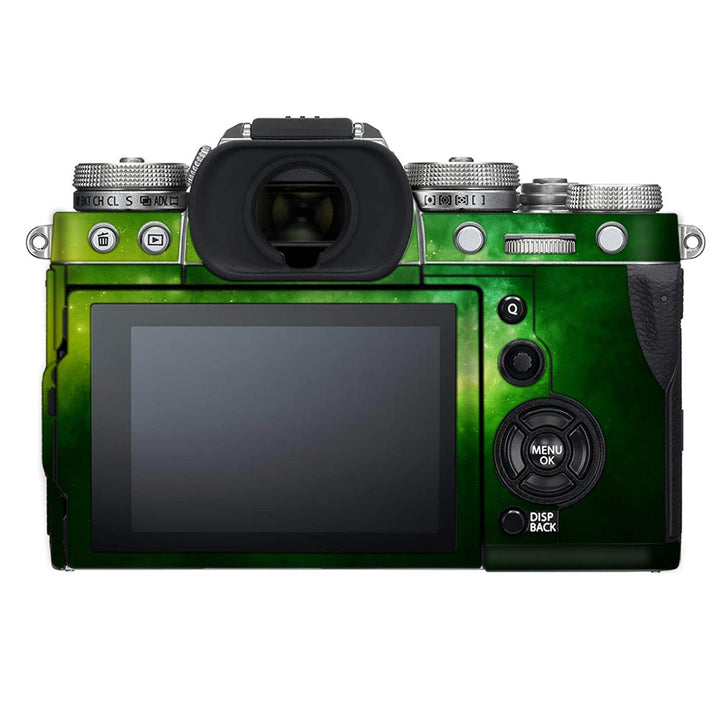 Green Space Nebula - FujiFilm Camera Skin