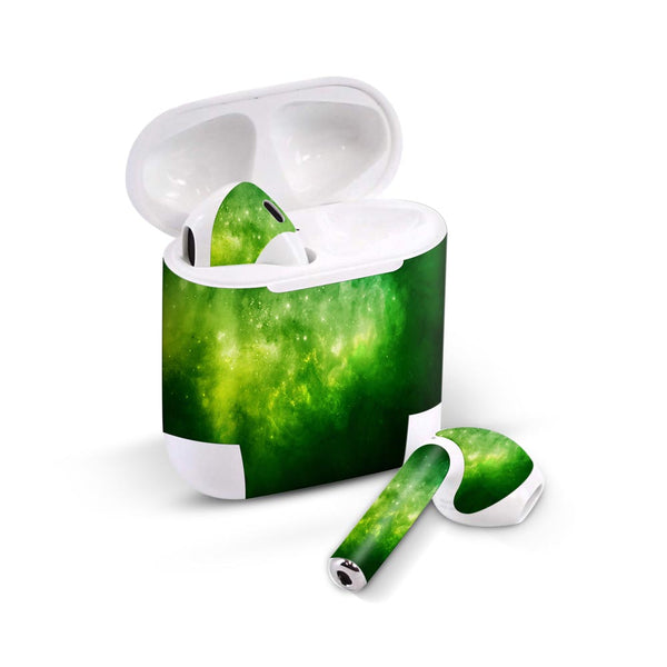 Green Space Nebula - Airpods 1/2/3 Skin