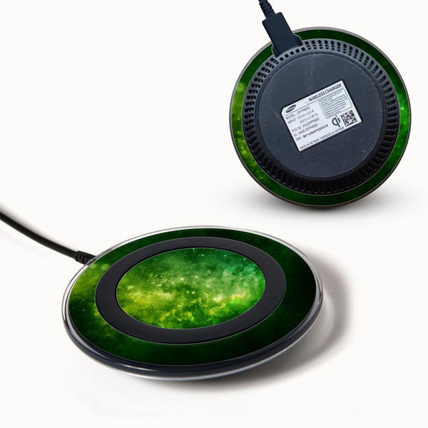 Green Space Nebula - Samsung Wireless Charger 2015 Skins