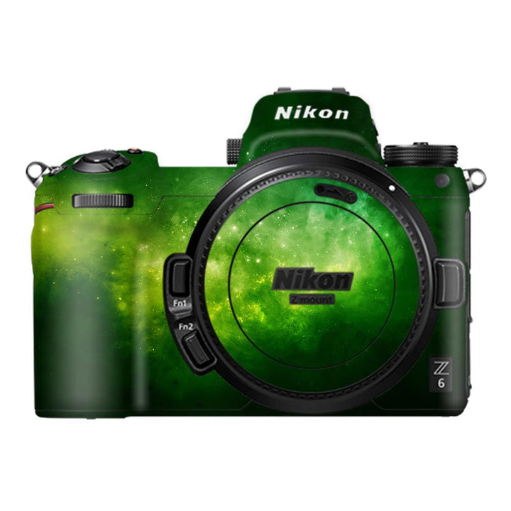 Green Space Nebula - Nikon Camera Skins