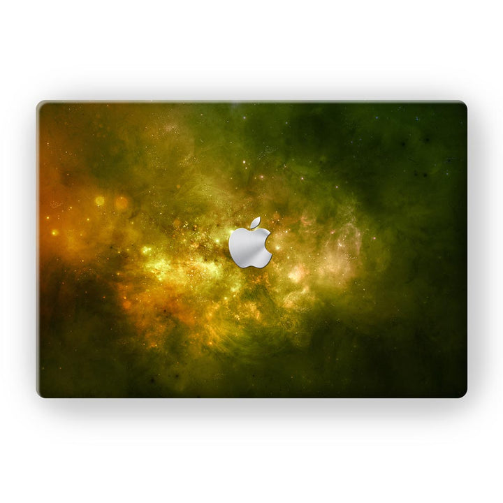 Green Star Nebula - MacBook Skins