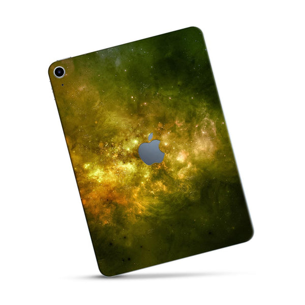 Green Star Nebula - Apple Ipad Skin