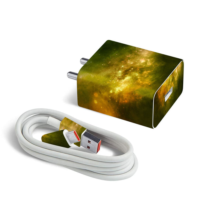 Green Star Nebula - MI 22.5W & 33W Charger Skin