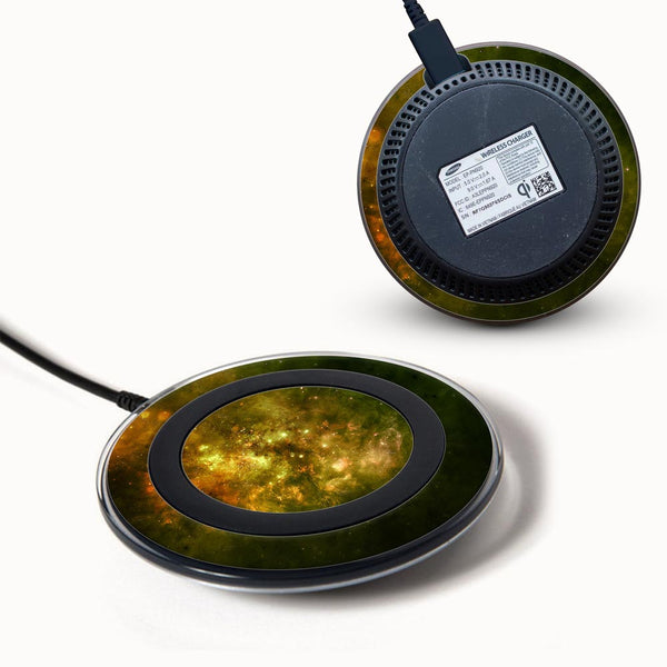 Green Star Nebula - Samsung Wireless Charger 2015 Skins