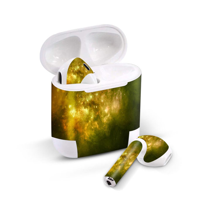 Green Star Nebula - Airpods 1/2/3 Skin