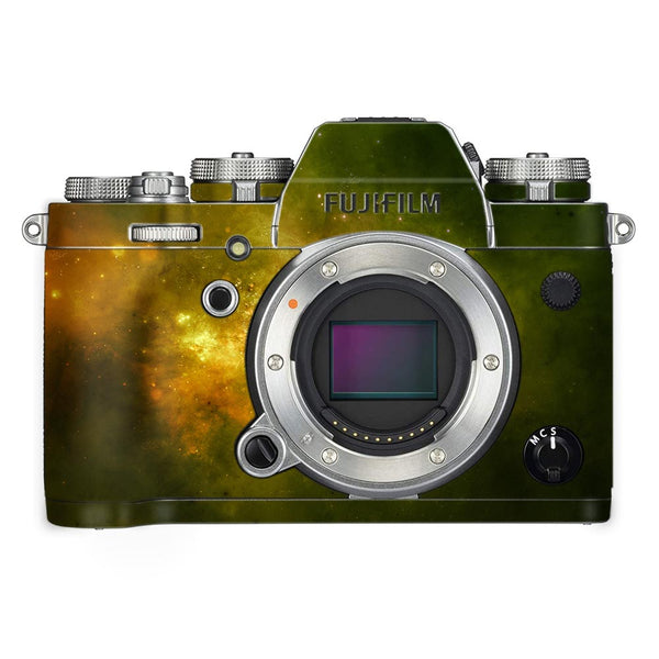 Green Star Nebula - FujiFilm Camera Skin