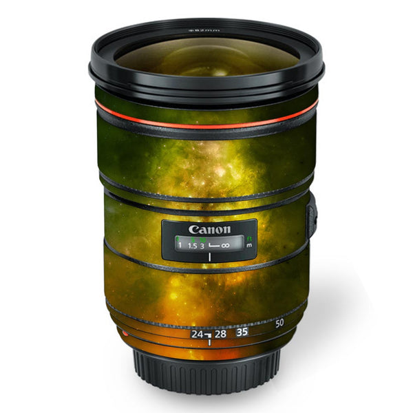 Green Star Nebula - Canon Lens Skin