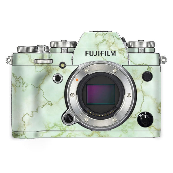 Green Textured Marble - FujiFilm Camera Skin