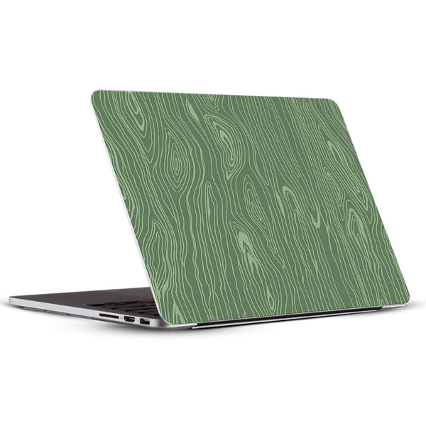 Green Wood - Laptop Skins