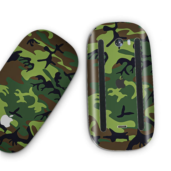 green soldier camo skin for apple magic mouse 2 by sleeky india