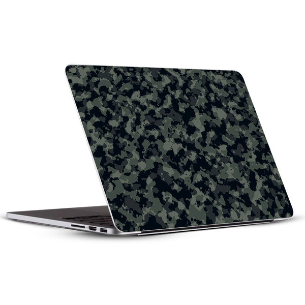 Grey Black Camo - Laptop Skins - Sleeky India