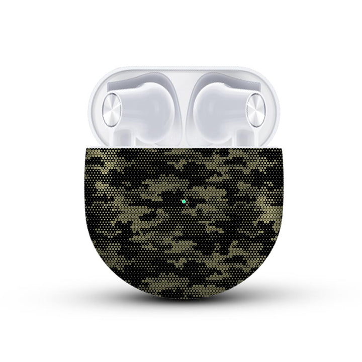 Grey Hive Camo - Oneplus Buds Skin