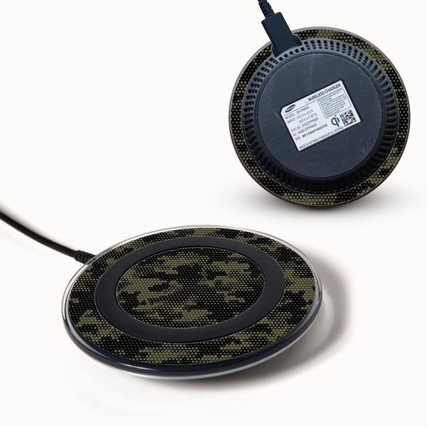 Grey Hive Camo - Samsung Wireless Charger 2015 Skins