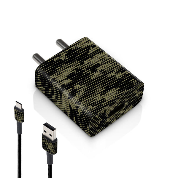 Grey Hive Camo - MI 10W & 18W Charger Skin
