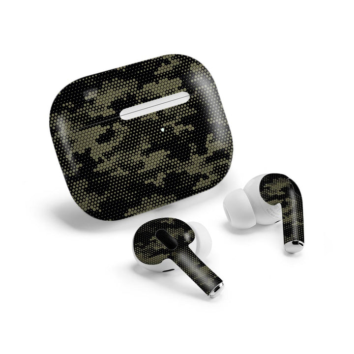 Grey Hive Camo - Airpods Pro 2 Skin