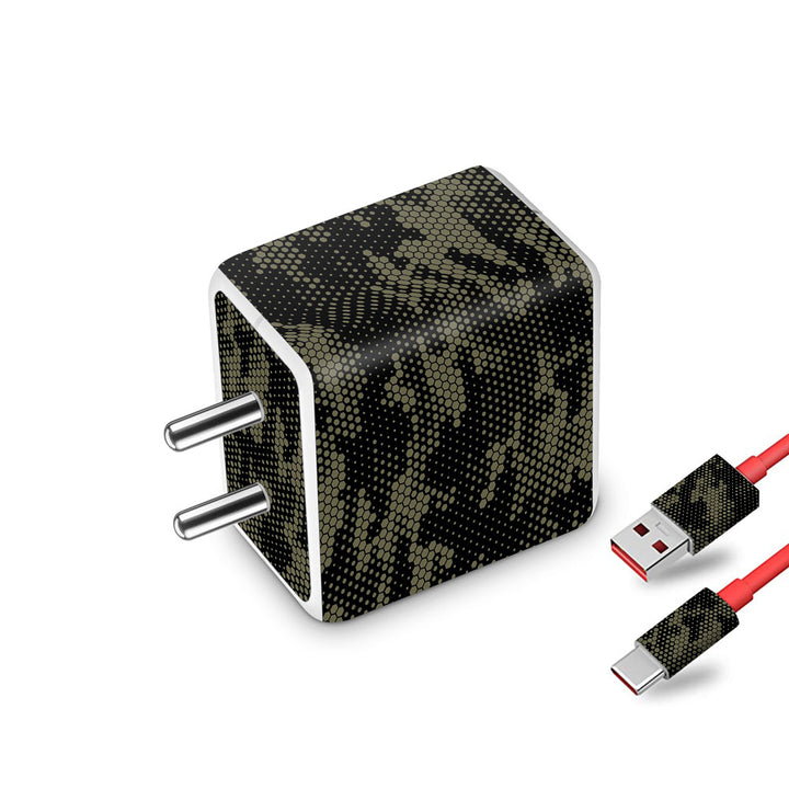 Grey Hive Camo - Oneplus Dash Charger Skin