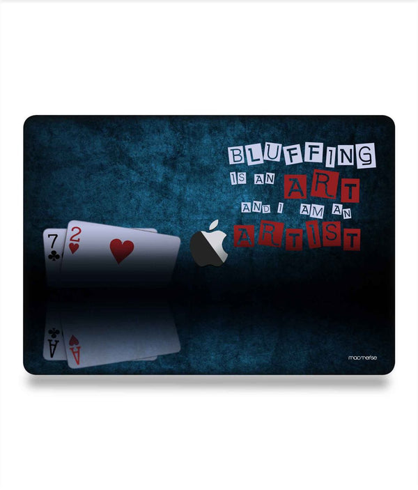 Art of Bluffing - Skins for Macbook Air 13" (2018-2020)By Sleeky India, Laptop skins, laptop wraps, Macbook Skins
