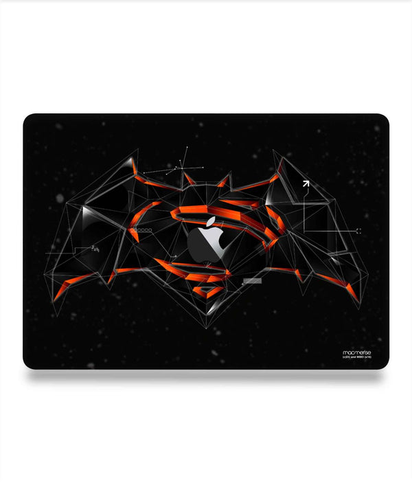 Bat Super Trace - Skins for Macbook Air 13" (2018-2020)By Sleeky India, Laptop skins, laptop wraps, Macbook Skins