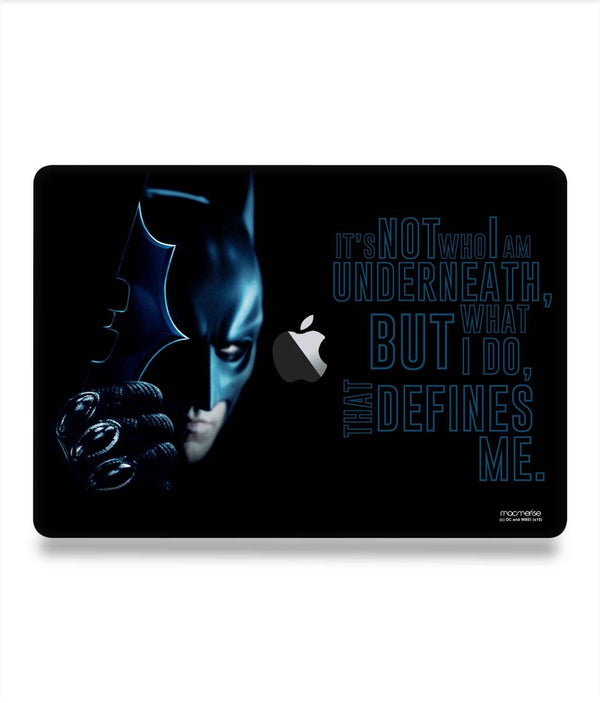 Being Batman - Skins for Macbook Air 13" (2018-2020)By Sleeky India, Laptop skins, laptop wraps, Macbook Skins