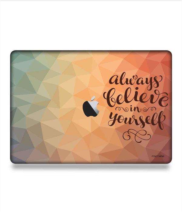 Believe in yourself - Skins for Macbook Pro 15" (2016 - 2020)By Sleeky India, Laptop skins, laptop wraps, Macbook Skins