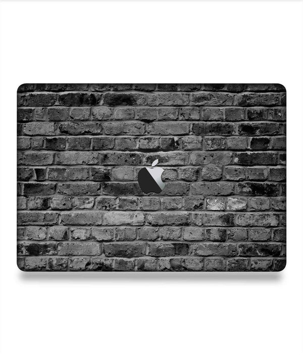 Bricks Black - Skins for Macbook Pro 15" (2016 - 2020)By Sleeky India, Laptop skins, laptop wraps, Macbook Skins