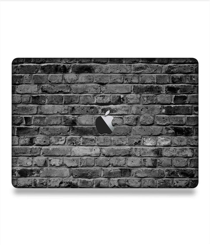 Bricks Black - Skins for Macbook Pro 13" (2016 - 2020)By Sleeky India, Laptop skins, laptop wraps, Macbook Skins