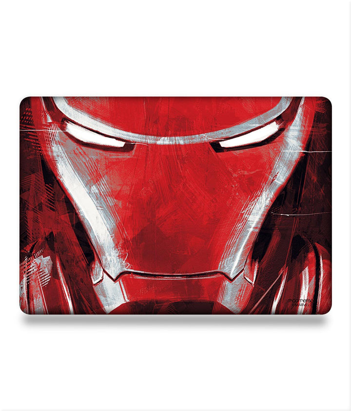 Charcoal Art Iron man - MacBook Skins - Sleeky India