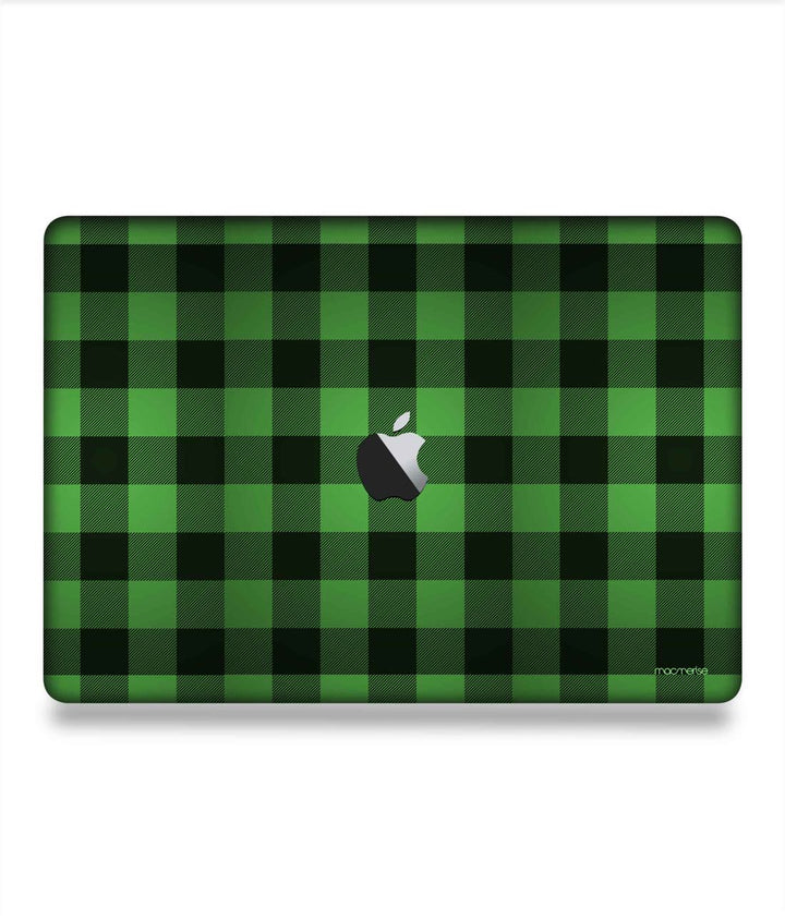 Checkmate Green - MacBook Skins - Sleeky India