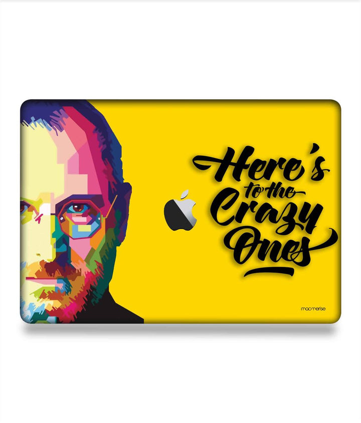 Crazy Ones Yellow - MacBook Skins - Sleeky India