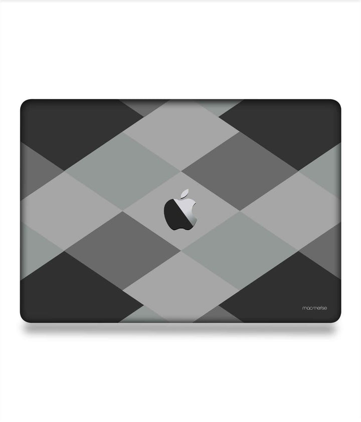 Criss Cross Grey - MacBook Skins - Sleeky India