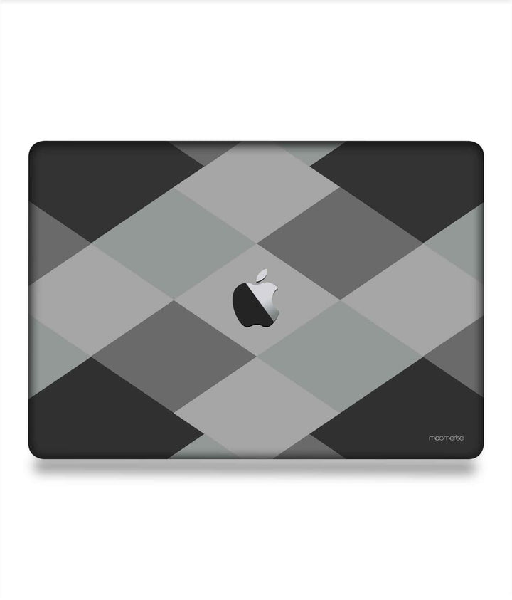 Criss Cross Grey - Skins for Macbook Pro 13" (2016 - 2020)By Sleeky India, Laptop skins, laptop wraps, Macbook Skins