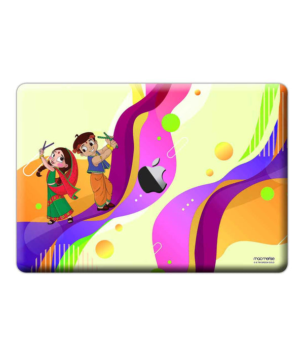 Dancing Bheem And Chutki - Skins for Macbook Pro 13" (2016 - 2020)By Sleeky India, Laptop skins, laptop wraps, Macbook Skins