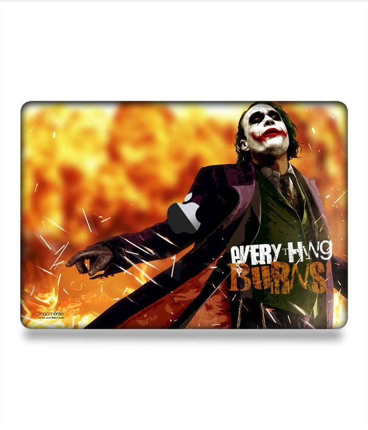 Everything Burns - Skins for Macbook Pro 13" (2016 - 2020)By Sleeky India, Laptop skins, laptop wraps, Macbook Skins